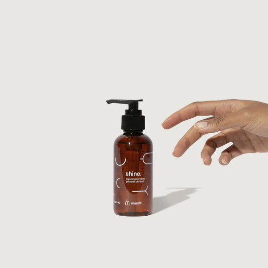 Shine aloe-pohjainen luomuliukuvoide 118ml - soveltuu vibraattoreille