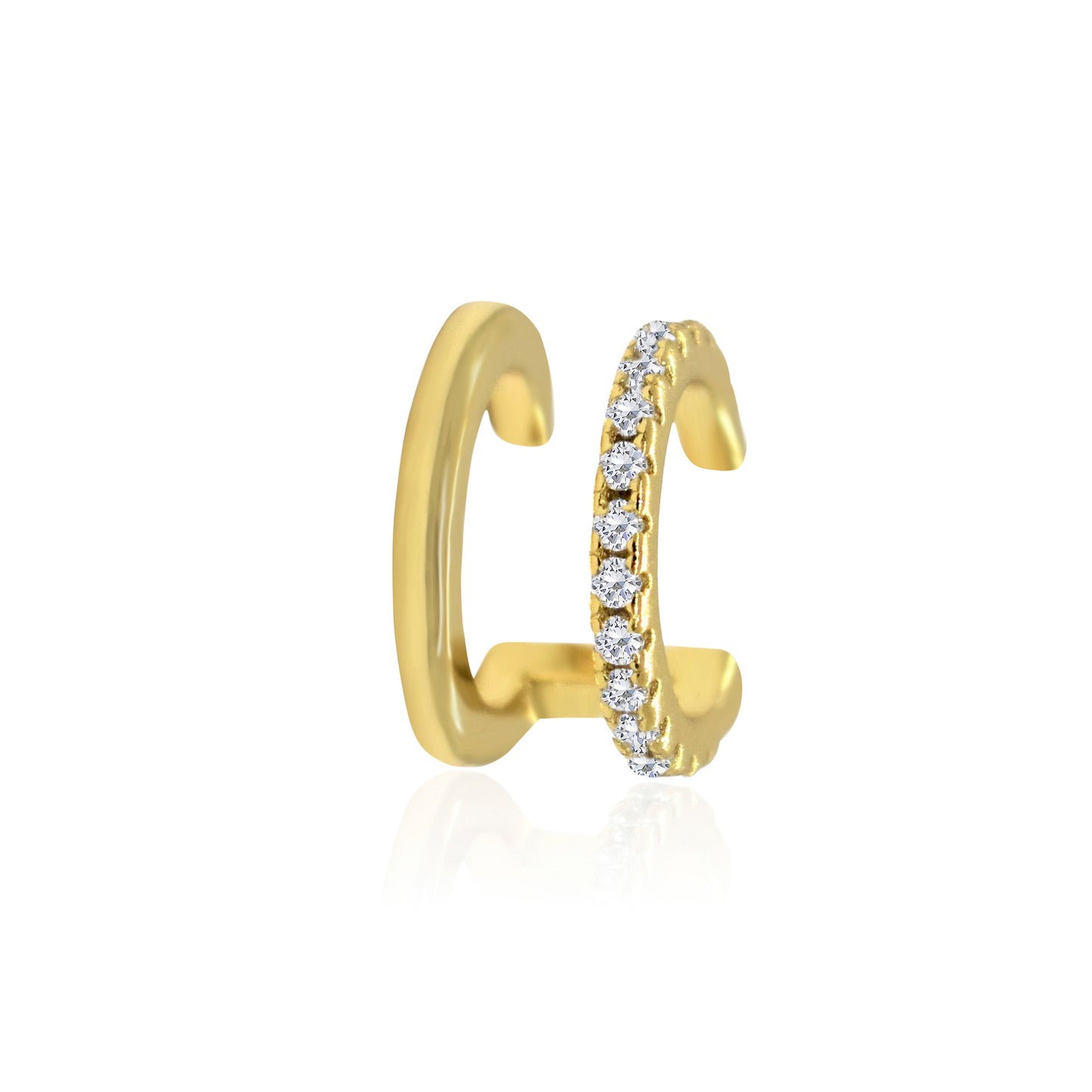 Tori kultainen earcuff -korvakoru
