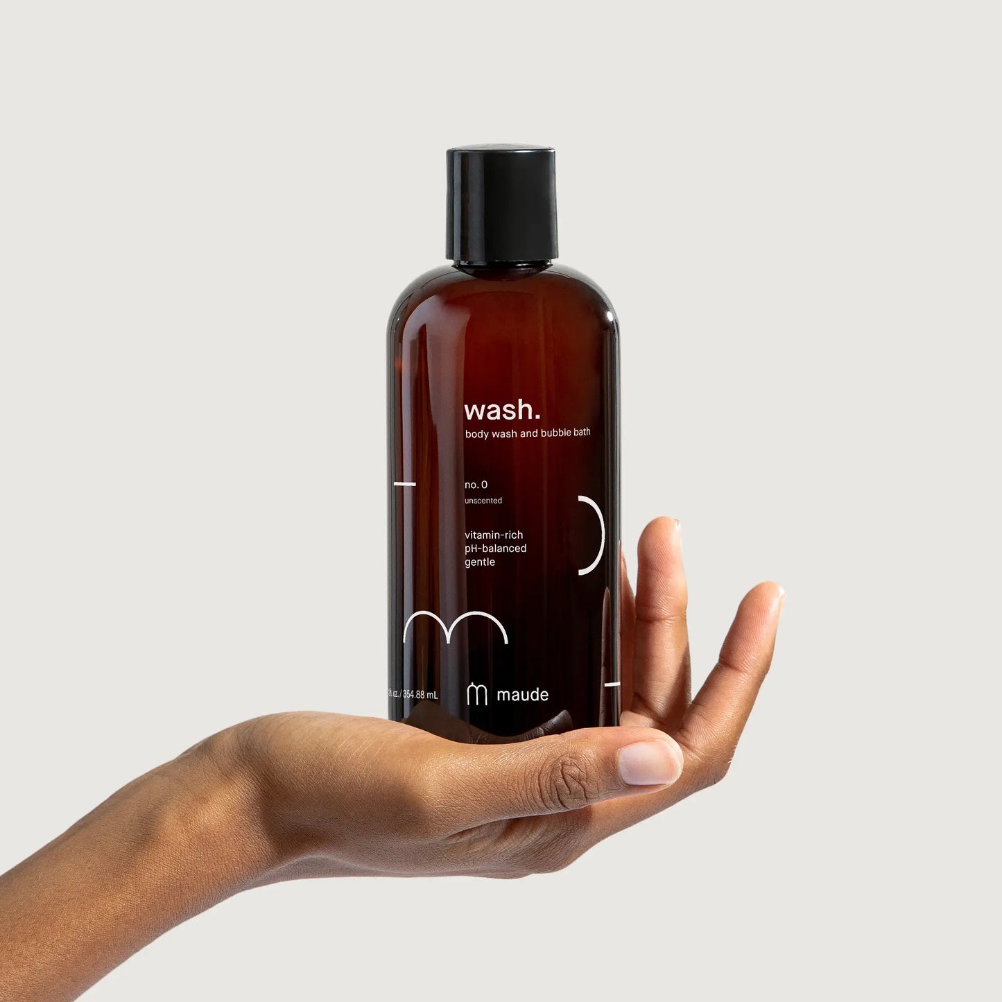 Wash no. 0 - hajusteeton body wash