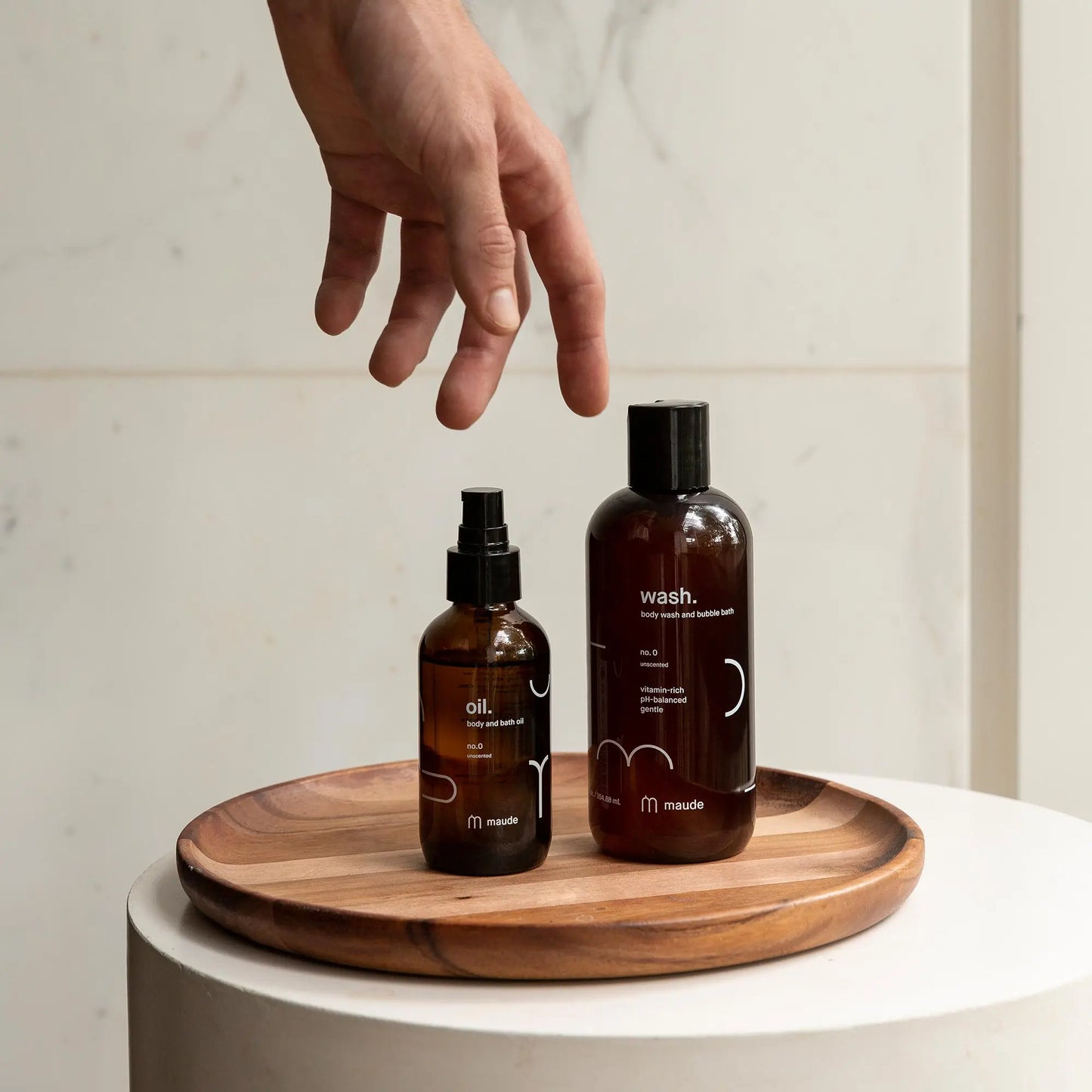 Wash no. 0 - hajusteeton body wash