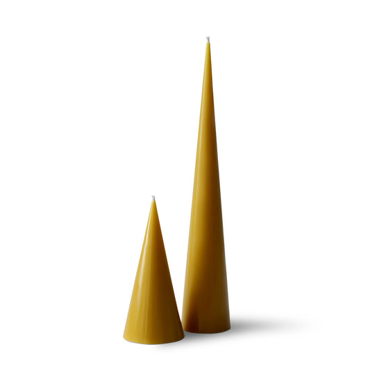Double Cone mehiläisvahakynttilät