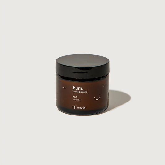 Burn no. 0 - hajusteeton hierontakynttilä